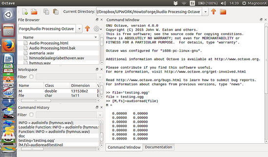 如何使用Octave 在Ubuntu上科学处理音频如何使用Octave 在Ubuntu上科学处理音频