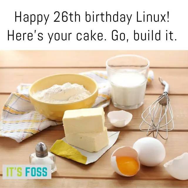 Linux已经26岁了，和我同龄Linux已经26岁了，和我同龄